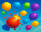 Balon Patlatma Çılgınlığı