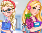 Elsa ve Rapunzel Giydir