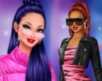Siyah ve Pembe Kıyafetler