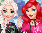 Elsa İle Ariel Modası