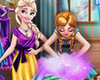 Elsa Ve Annanın Gardrop Temizliği