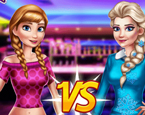 Elsa Ve Anna Moda Yarışı