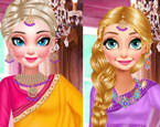 Elsa ve Anna İndiana Modası