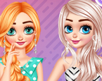 Elsa Ve Anna Moda Yarışmasında