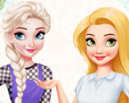 Rapunzel Ve Elsanın Beğeni Rekabeti